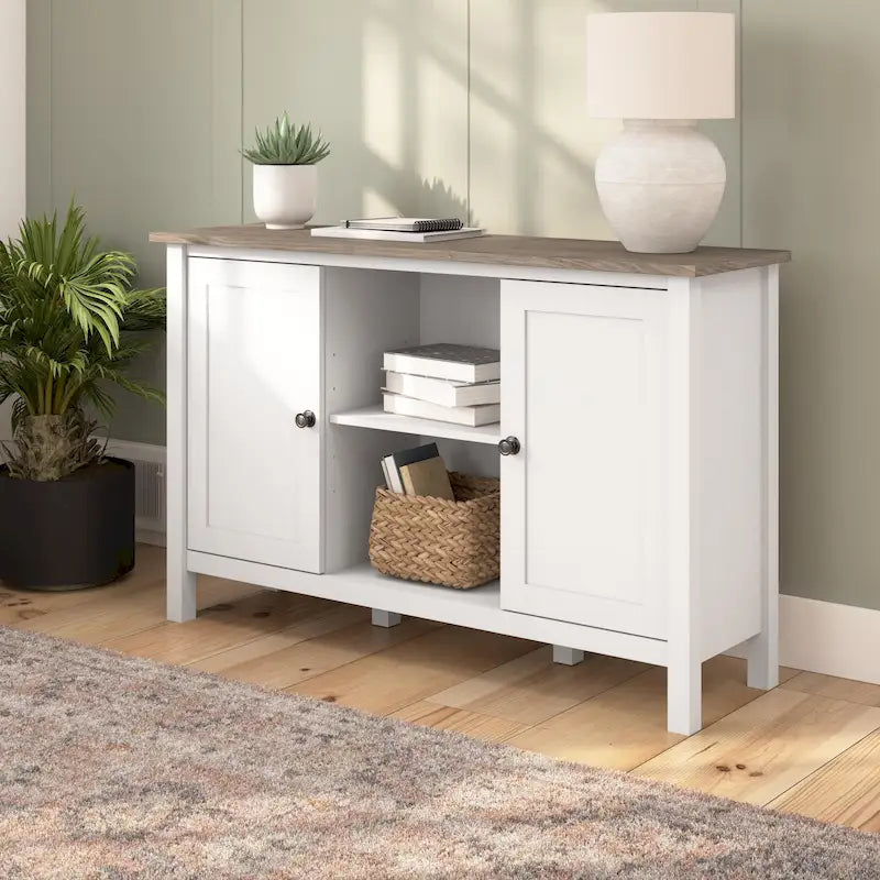 Accent Cabinet with Doors and Storage