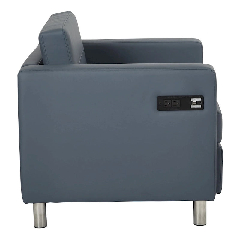 Canal Chair with Single Charging Station
