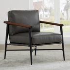 Fotel akcentujący tapicerowany Vincent Mid Century Modern